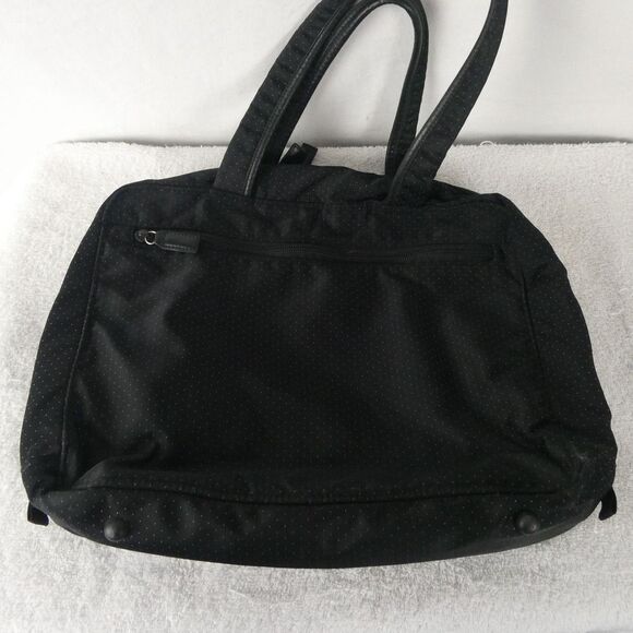 Artisan & Artist Hangbag Shoulder Bag Purse Boston Polka Dot Black Red Fits All - Picture 5 of 8